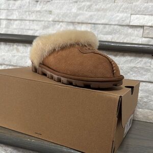 UGG Tan Sheepskin Slippers